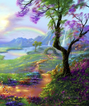 Fantasía popular Painting - paisaje de fantasía 13
